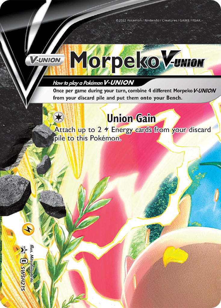 Sword & Shield Promo’s Morpeko V-UNION #215